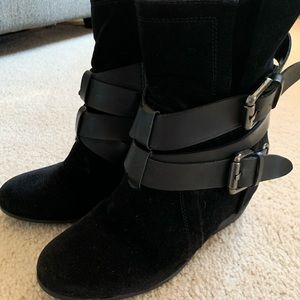 Rebels Jacey black booties size 7